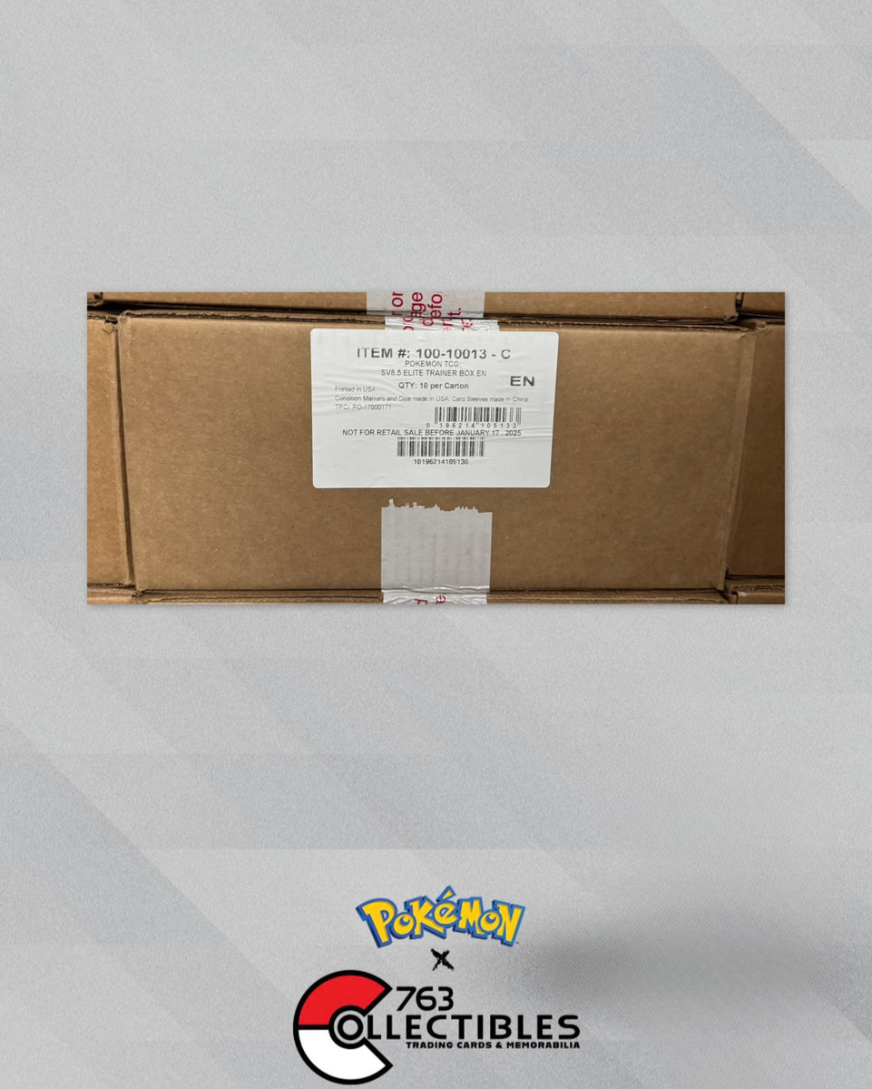 Pokemon Prismatic Evolutions Elite Trainer Box Case (10 ETBs)