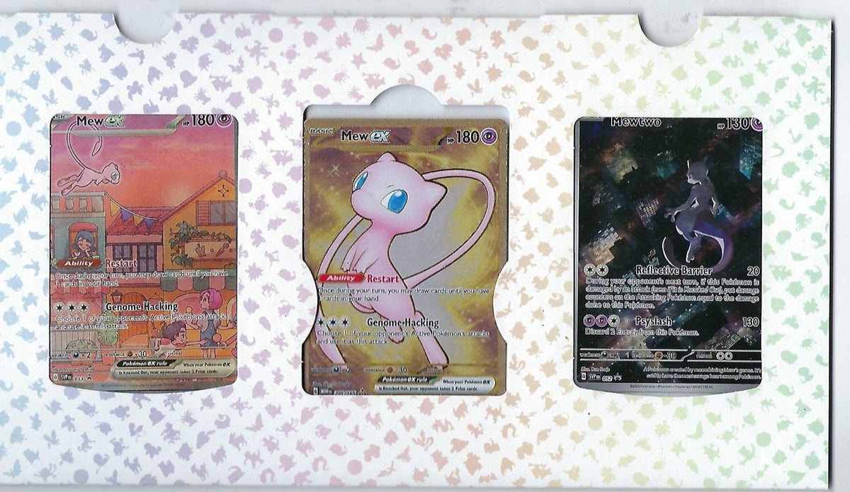 Pokemon 151 UPC Promo Set (3 Cards) 763 Collectibles Pokemon 151 UPC Promo Set (3 Cards) 763 Collectibles