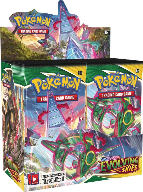 Pokemon Evolving Skies Booster Box – 763 Collectibles