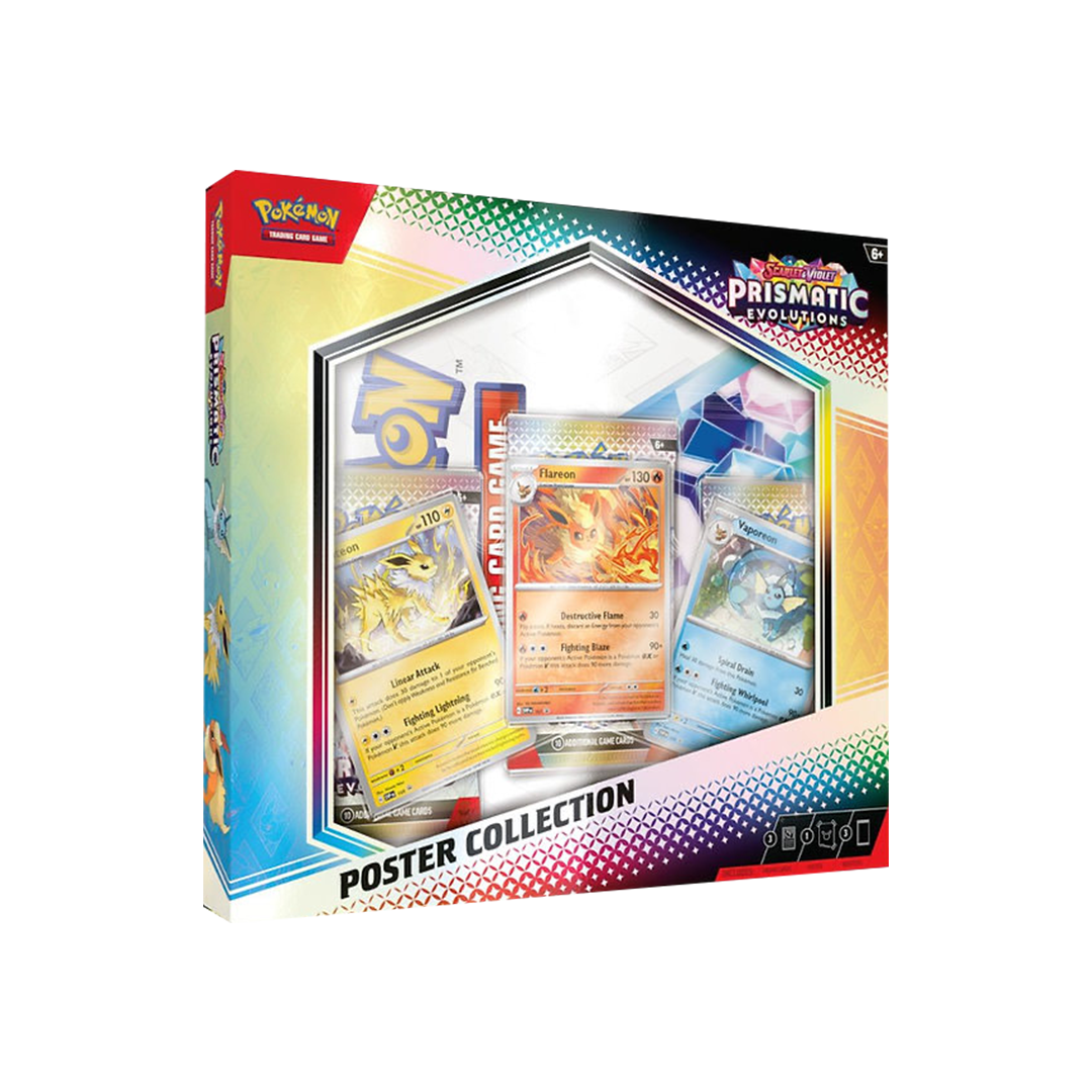 プリズマティックエボリューションズ ポスターコレクション 英語版 Amazon.com: Pokemon TCG: Scarlet & Violet—Prismatic