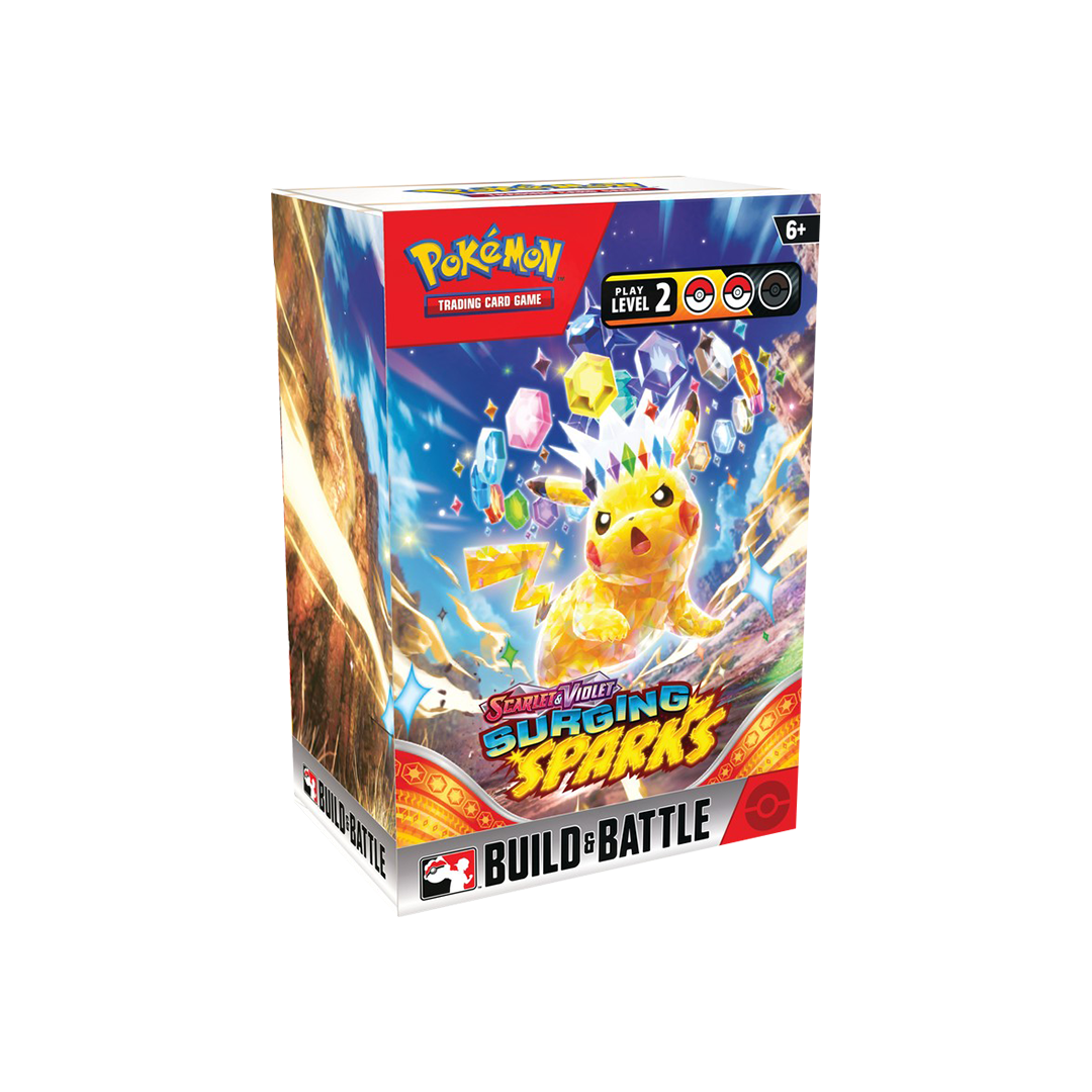 Pokemon Surging Sparks Build & Battle Box – 763 Collectibles
