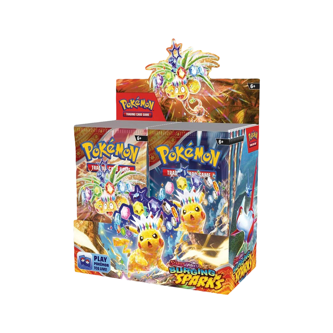 Pokemon Surging Sparks Booster Box – 763 Collectibles