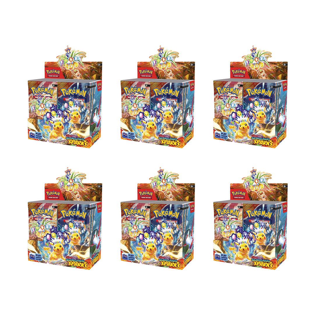 Pokemon Surging Sparks Booster Box Case 763 Collectibles Pokemon Surging Sparks Booster Box Case 763 Collectibles