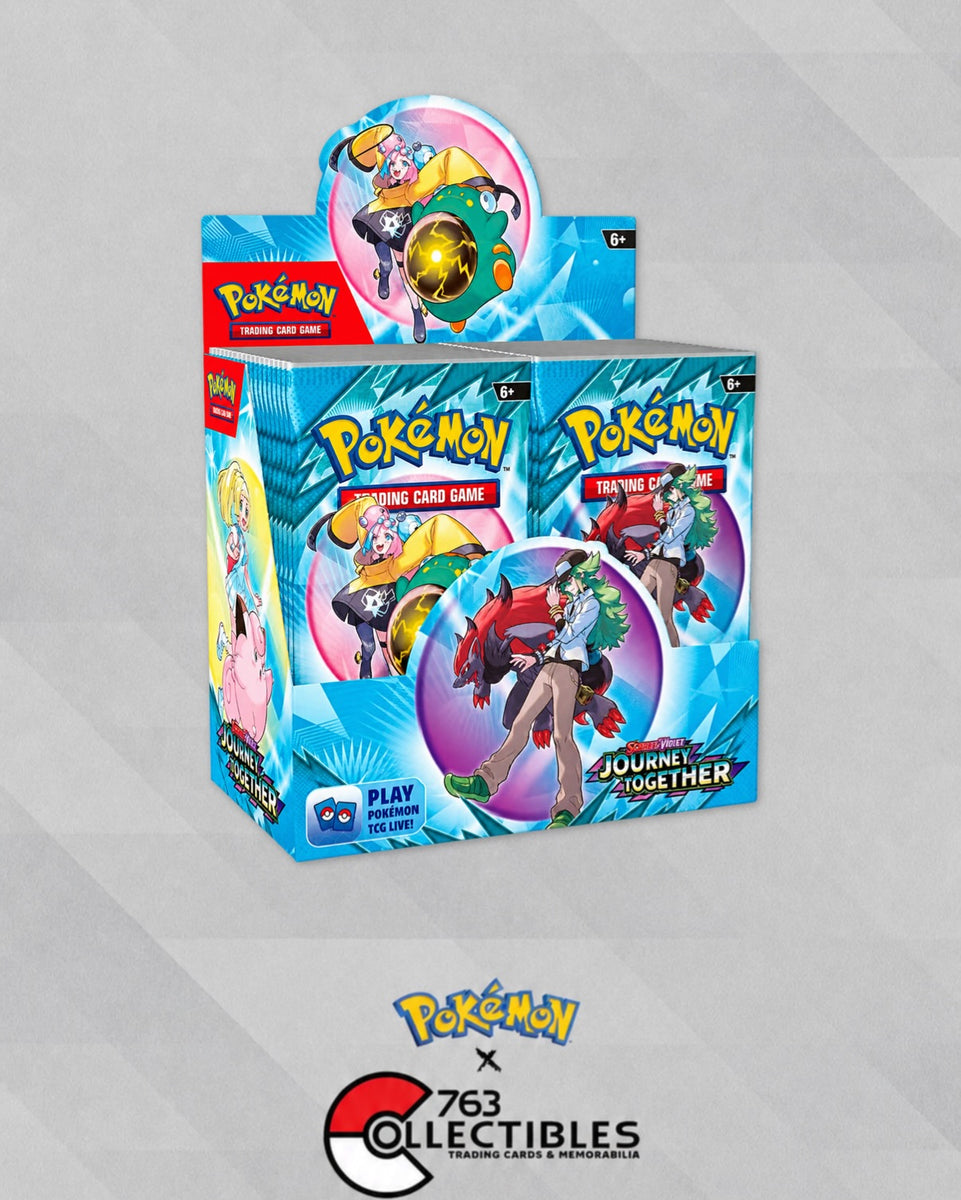Pokemon Journey Together Booster Box (Non-Enhanced) – 763 Collectibles