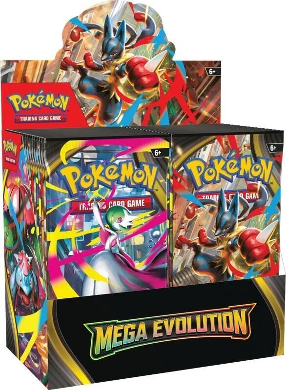 Pokemon Mega Evolution Booster Box (Enhanced) * Order 6 for a sealed c   763 Collectibles