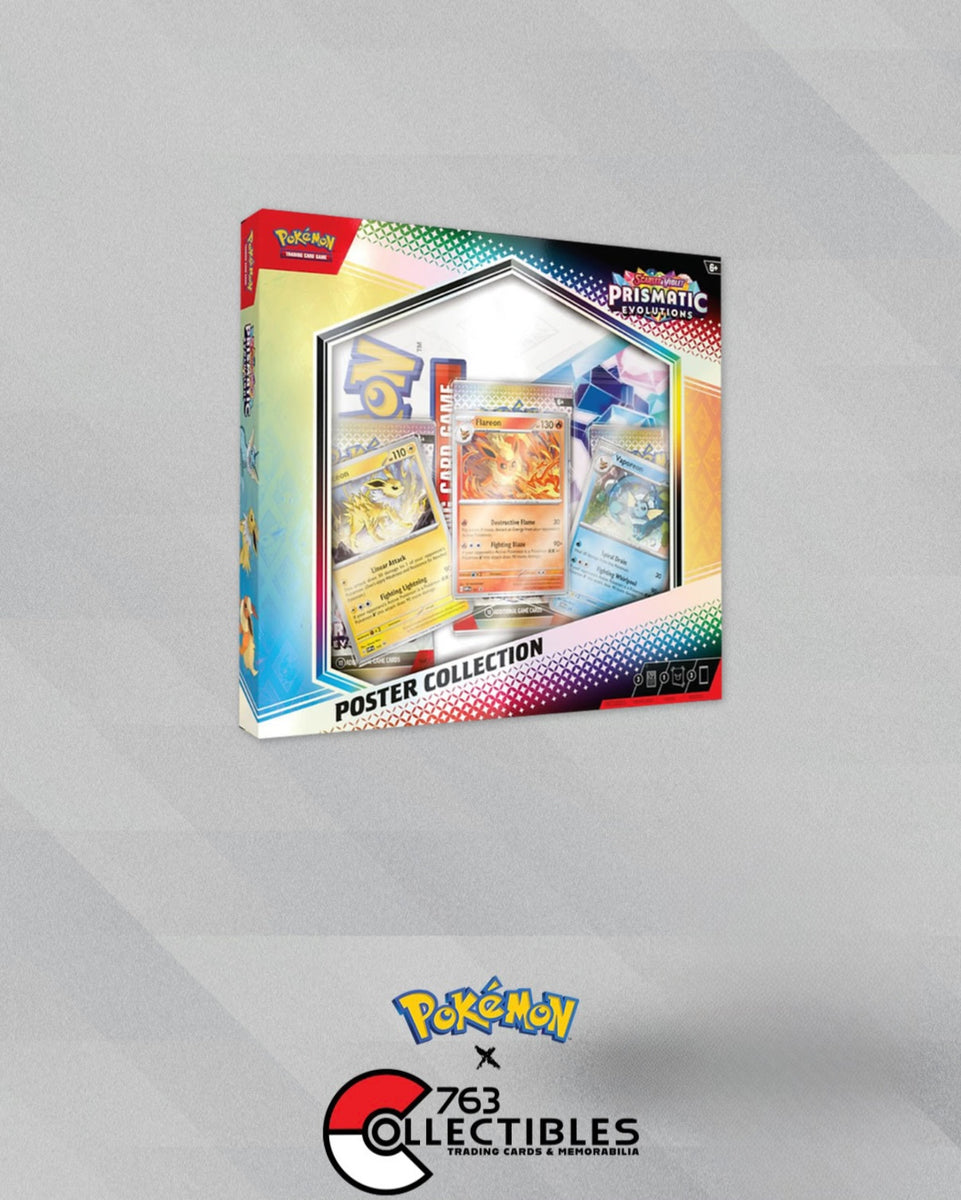 Pokemon Prismatic Evolutions Poster Collection – 763 Collectibles