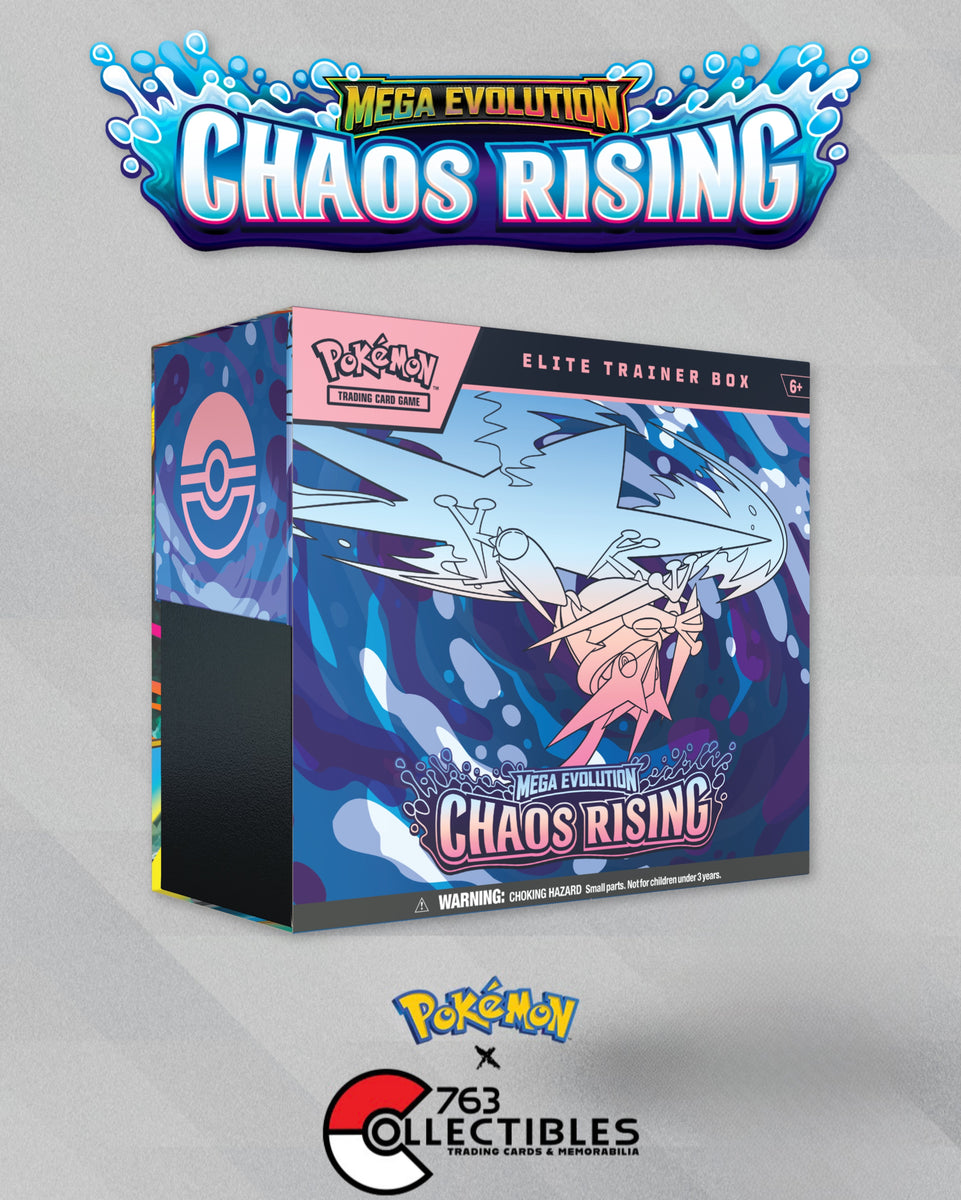 [#1 期間限定 シュリンク破れあり] Chaos Rising ETB Pokemon Chaos Rising Elite Trainer Box – 763 Collectibles