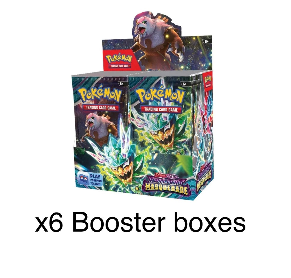 Pokemon Twilight Masquerade Booster Box Case Pokemon Twilight Masquerade Booster Box Case