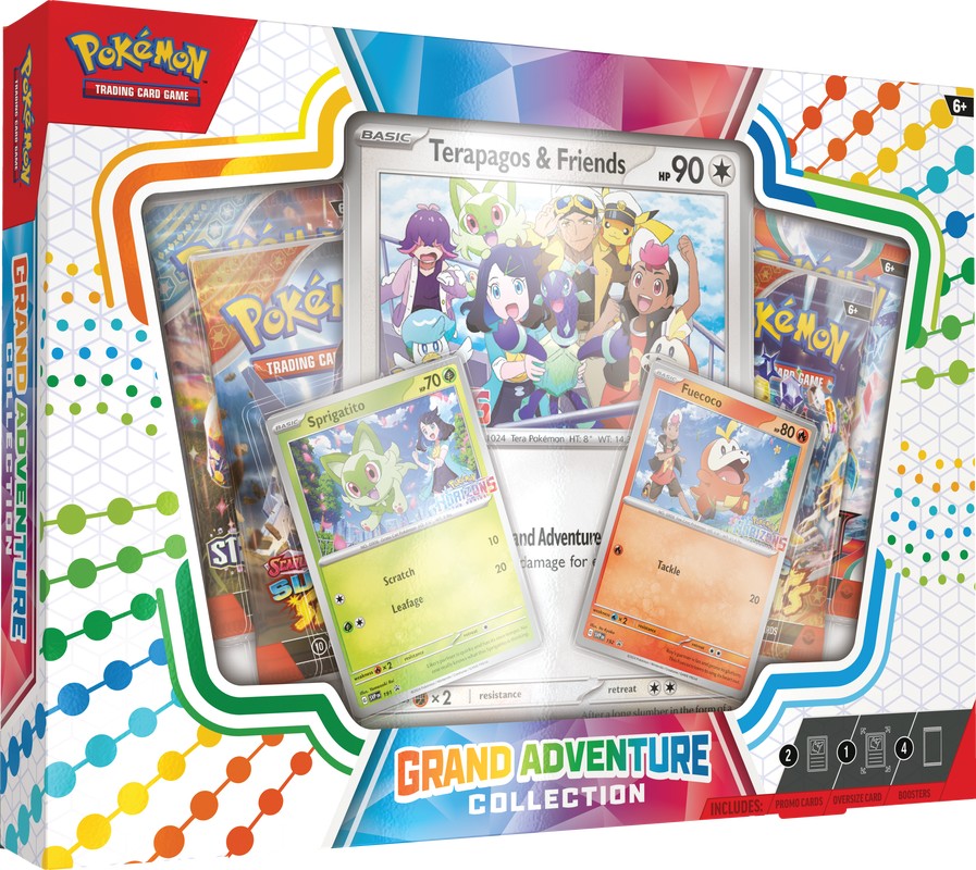 pokemon terapagos booster box Pokemon Grand Adventure Collection Box – 763 Collectibles