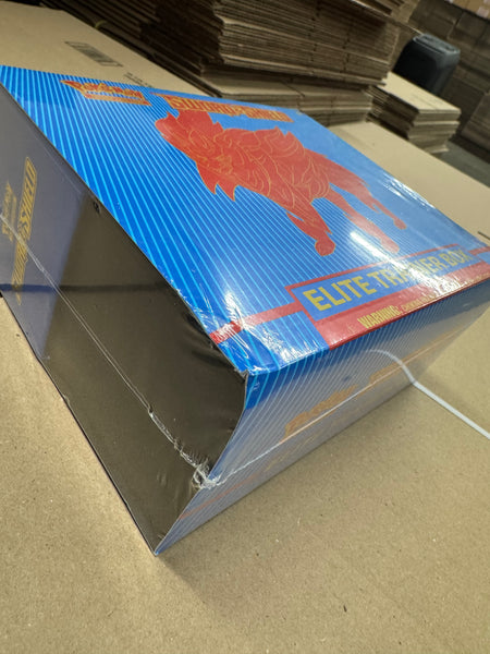 Pokemon Sword & Shield Zamazenta Elite Trainer Box **corner dent - see photos**