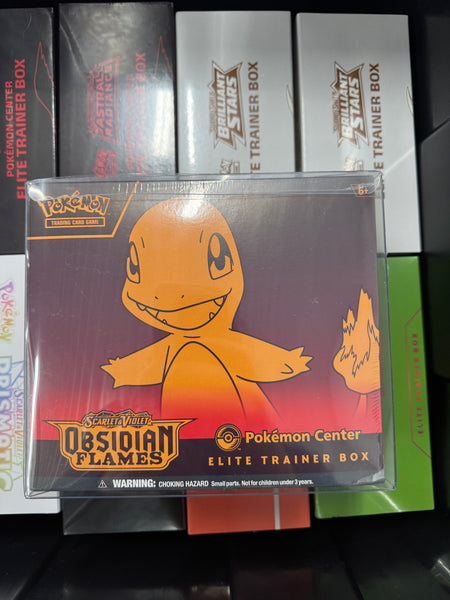 Pokemon Obsidian Flames Elite Trainer Box (Minor Dent in bottom corner - see photos) (Pokemon Center Exclusive)