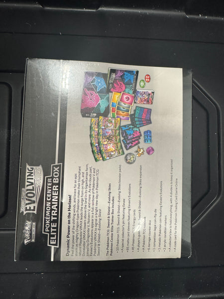 Pokemon Evolving Skies Elite Trainer Box Glaceon/Vaporeon/Sylveon/Espeon (Pokemon Center Exclusive)
