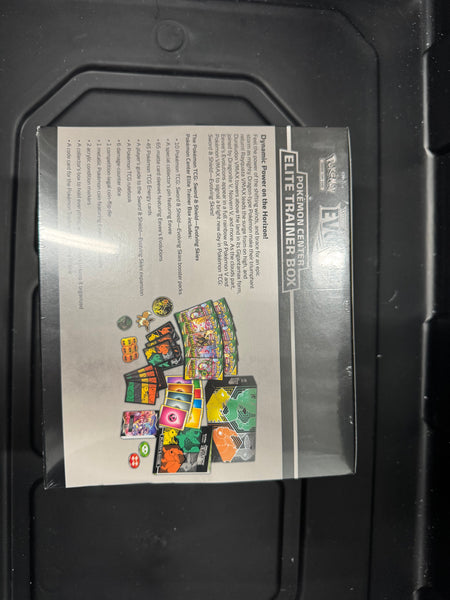 Pokemon Evolving Skies Elite Trainer Box Jolteon/Flareon/Umbreon/Leafeon (Pokemon Center Exclusive) (Dent in bottom corner - see photos)