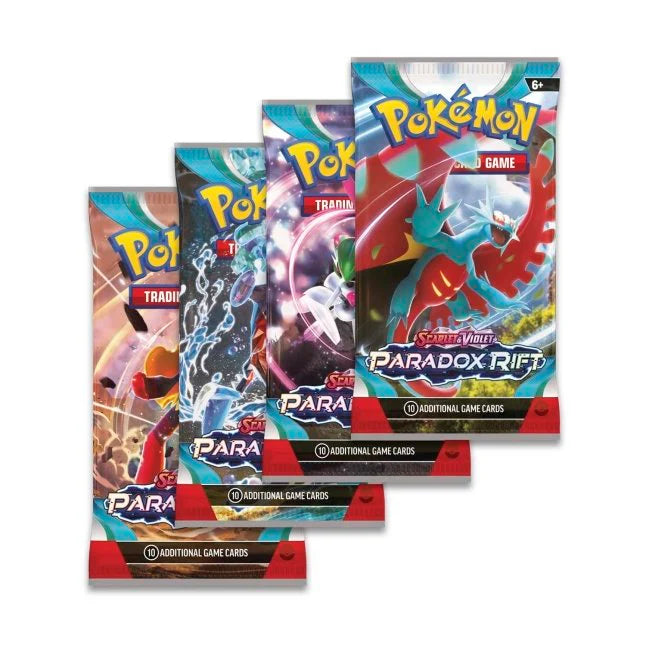 unweighted pokemon booster packs Pokemon Paradox Rift Loose Booster Pack (random artwork) – 763 Collectibles