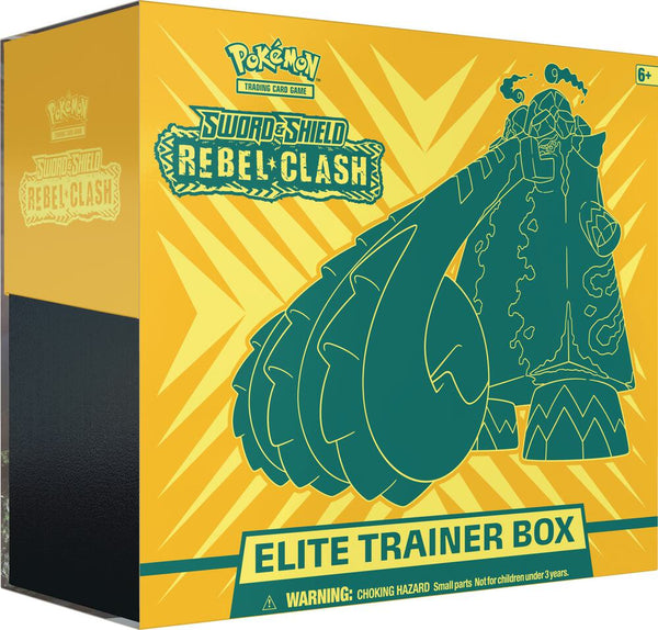 Pokemon Rebel Clash Elite Trainer Box **Tear on Side - see photos**