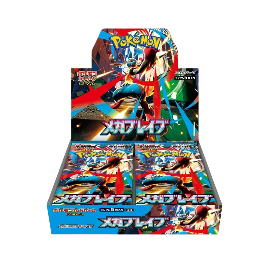 Pokemon Mega Brave Booster Box (Japanese) – 763 Collectibles Pokemon Mega Brave Booster Box (Japanese) – 763 Collectibles