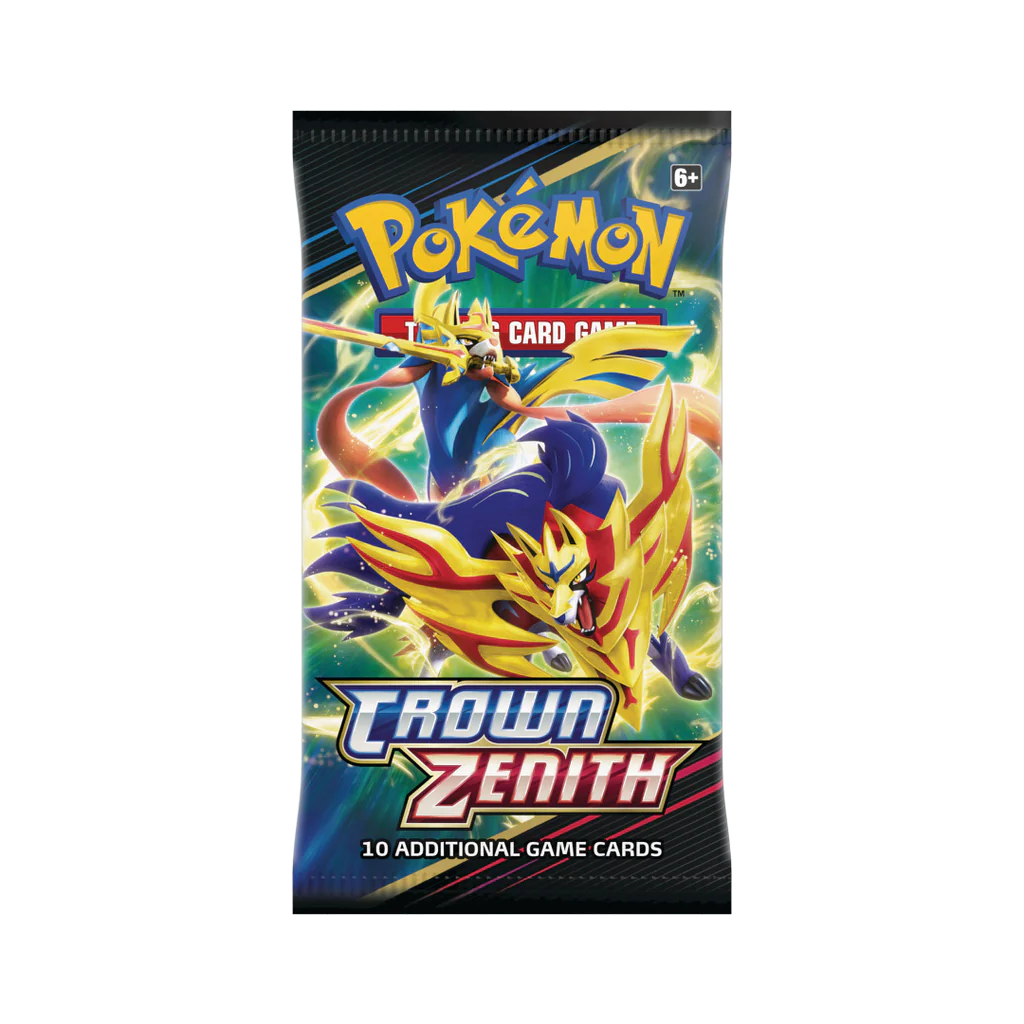 unweighted pokemon booster packs Pokemon Crown Zenith Loose Booster Pack (random artwork) – 763 Collectibles