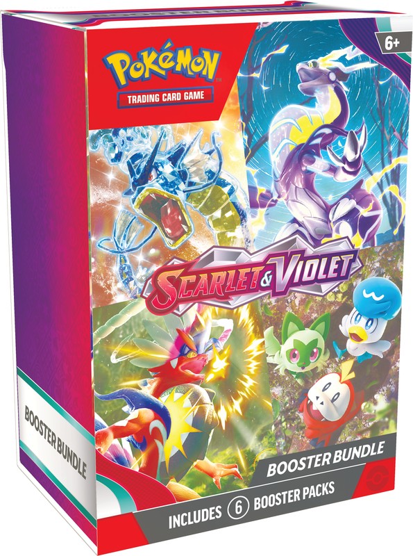Pokemon Scarlet & Violet Booster Bundle – 763 Collectibles