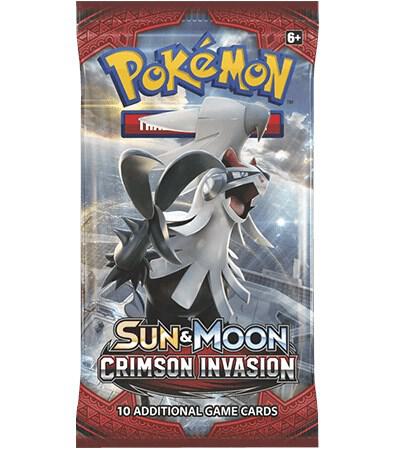 Pokemon Crimson Invasion Loose Booster Pack (Random Artwork)