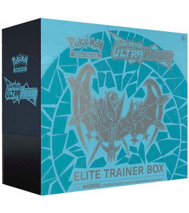 Pokemon Ultra Prism Elite Trainer Box - Dawn Wing Necrozma (Minor tear in shrink wrap on back of box