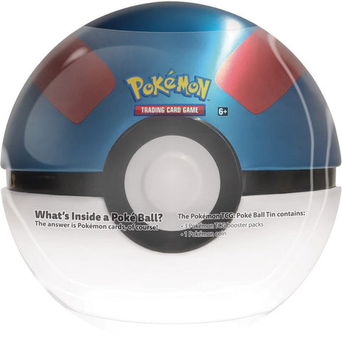 Pokemon Poke Ball Tin - Great Ball