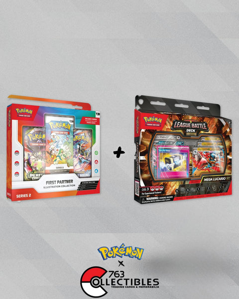 Pokemon First Partner Illustration Collection - Series 2 & Mega