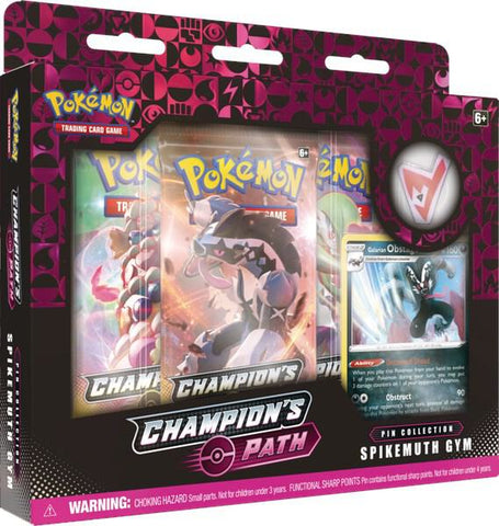 Pokemon Champion's Path Pin Collection - Spikemuth Gym