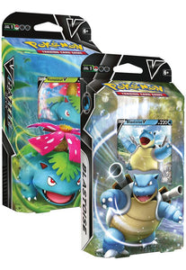 Pokemon V Battle Deck Set of 2 (Blastoise V & Venusaur V)