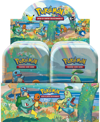Pokemon Celebrations Mini Tins - Display of 8
