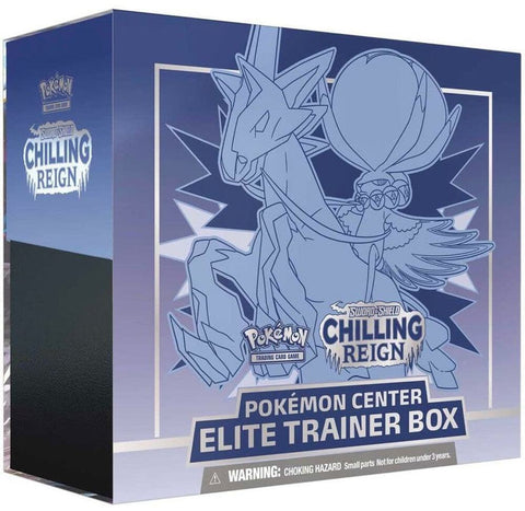 Pokemon Chilling Reign Elite Trainer Box [Ice Rider Calyrex] (Pokemon Center Exclusive)
