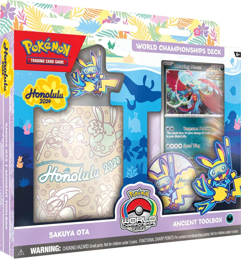 Pokemon 2024 World Championship Deck: Sakuya Ota (Ancient Toolbox) *Pre Order 3/7 Release Date*