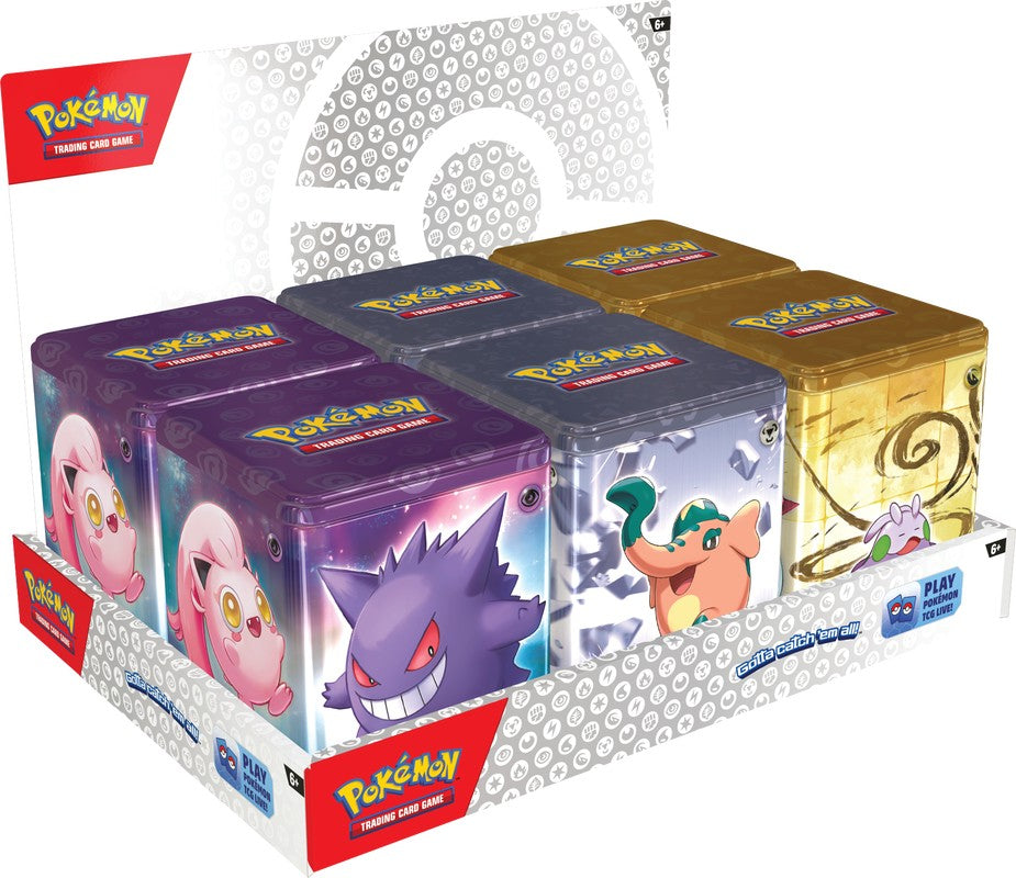 Pokemon Stack Pokemon 2024 Stacking Tins Q1 Sealed Case – 763 Collectibles