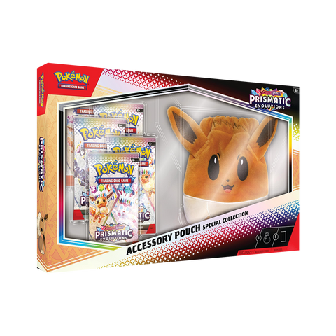 Pokemon Prismatic Evolutions Accessory Pouch