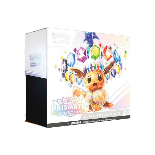 Pokemon Prismatic Evolutions Elite Trainer Box 763 Collectibles Pokemon Prismatic Evolutions Elite Trainer Box 763 Collectibles