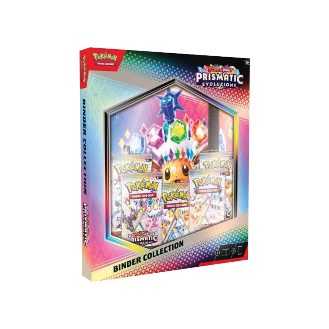 Pokemon Prismatic Evolutions Binder Collection ** Pre Order 01/17/25 Release Date **