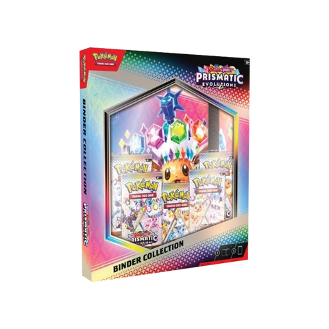 Pokemon Prismatic Evolutions Binder Collection ** Pre Order 01/17/25 Release Date **