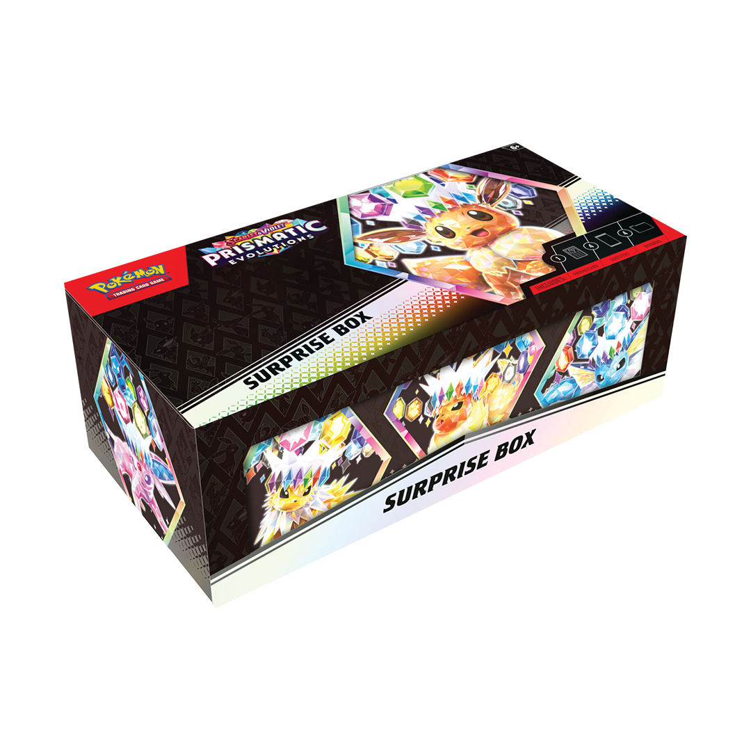 Pokemon Prismatic Evolutions Surprise Box