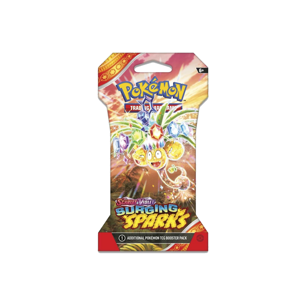 Pokemon Surging Sparks Sleeved Booster Pack (Random Artwork) 763 Collectibles Pokemon Surging Sparks Sleeved Booster Pack (Random Artwork) 763 Collectibles