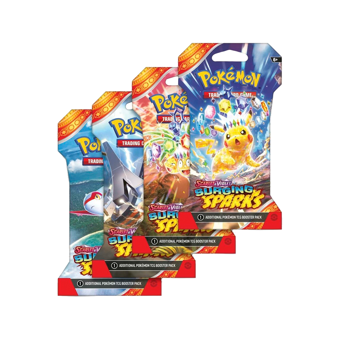 Pokemon Surging Sparks Sleeved Booster Pack (Random Artwork)