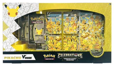 Pokemon Celebrations Premium Playmat Collection Pikachu V-Union