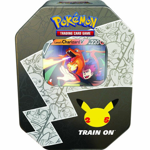 Pokemon Celebrations International Tin - Lance's Charizard V