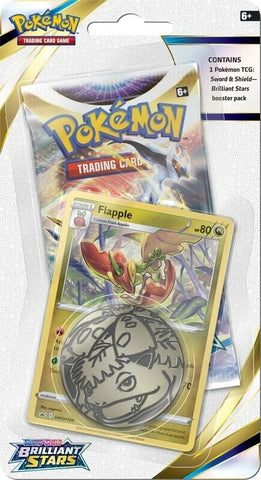 Pokemon Brilliant Stars Single Pack Blister (Flapple)