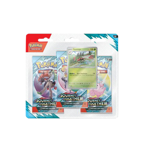 journey together booster box promo Pokemon Journey Together 3 Pack Blister Set of 2 (each promo art) – 763 Collectibles