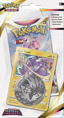 Pokemon Astral Radiance Single Pack Blister (Toxel)