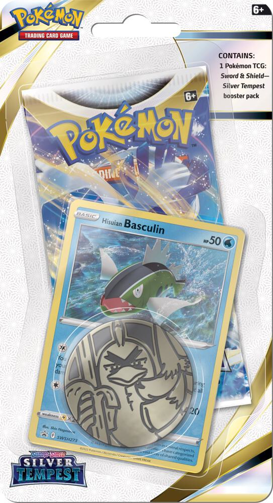 Pokemon Silver Tempest Single Pack Blister - Hisuian Bosculin