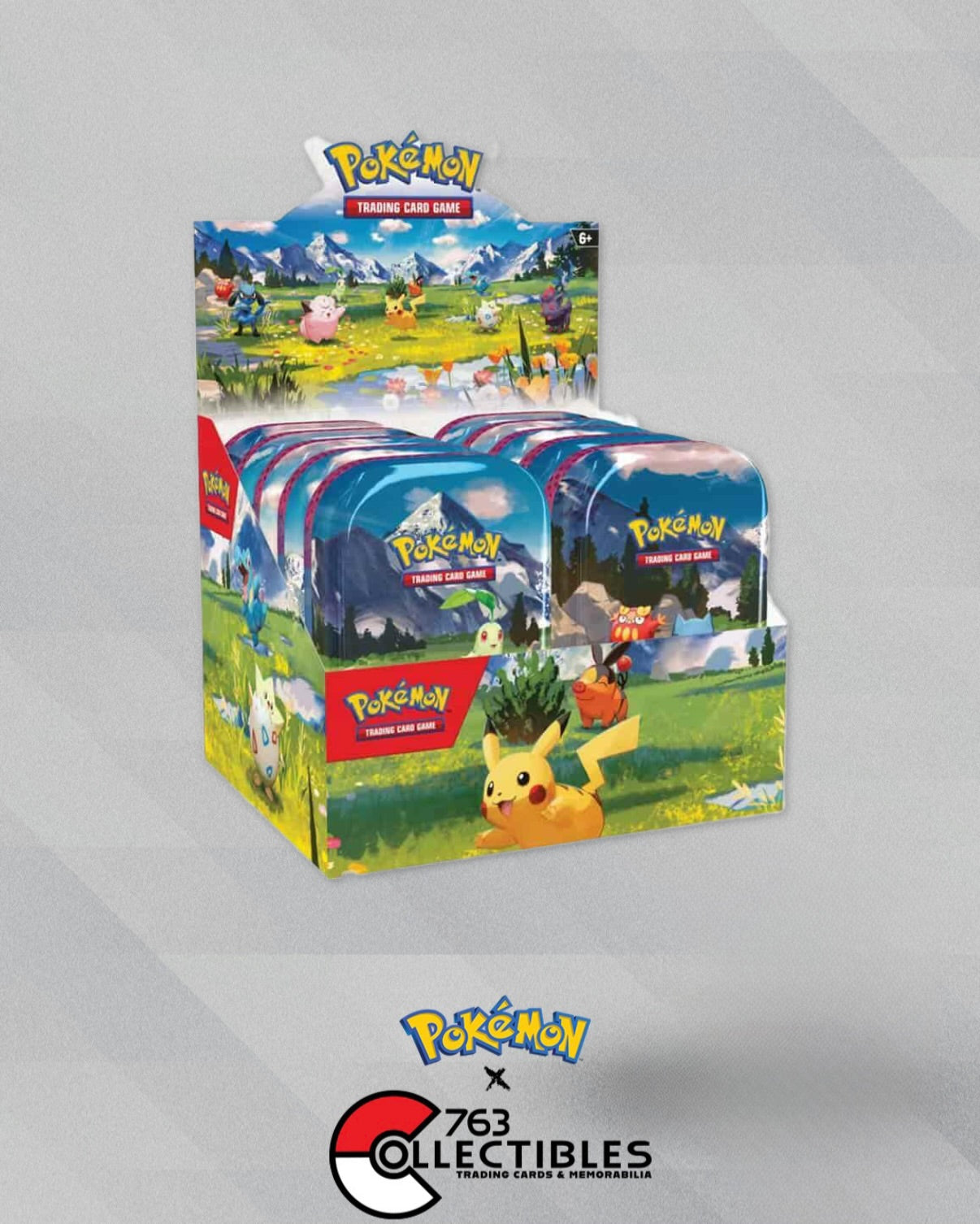 Pokemon Ascended Heroes Mini Tin Display – 763 Collectibles