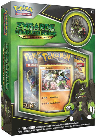 Pokemon Zygarde Complete Forme Pin Collection
