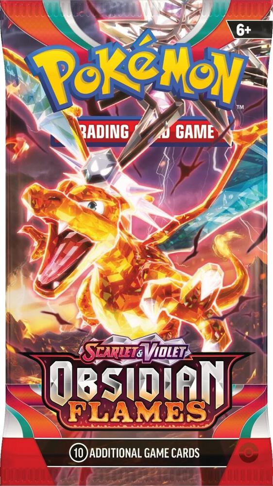 Pokemon Obsidian Flames Loose Booster Pack (Random Artwork)