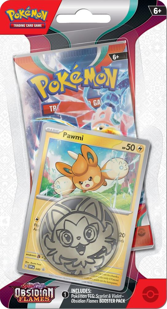 Pokemon Obsidian Flames Single Pack Blister (Pawmi)