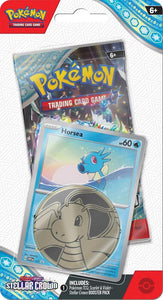 Pokemon Stellar Crown Single Pack Blister (Horsea)